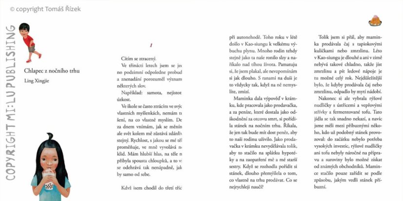 Chlapec z nočního trhu - Ling Sing-ťie